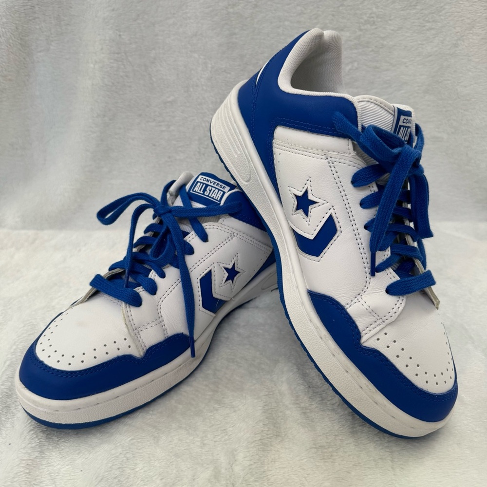 Converse All Star Royal Blue and White Sneakers